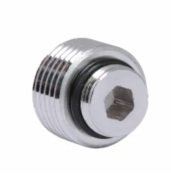 Футорка Qtap Capricorn QTCAP17202049619 металева для душової штанги 17×20×20 мм (QTCAP17202049619)