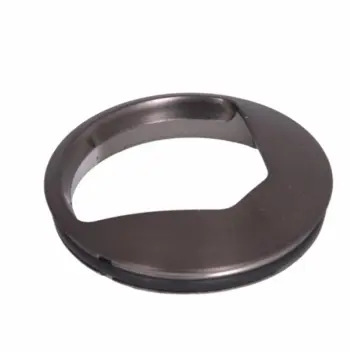 Декоративна накладка на картридж Qtap Vlasta New пластикова gunmetal black PVD (QTVLA194040GMB49653)
