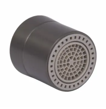 Аератор Qtap Vlasta New пластиковий gunmetal black PVD для змішувача для ванни з довгим виливом (QTVLA14237237GMB49661)