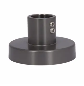 Кріплення стійки Qtap Vlasta New металеве gunmetal black PVD для душової системи (QTVLA6037253GMB49695)
