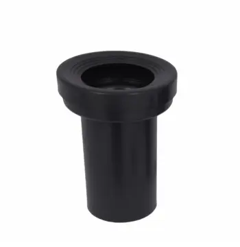 Патрубок зливний Qtap Standard DN90 пластиковий прямий для інсталяції (QTSTD167BL49808)