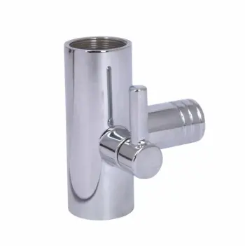 З'єднувач стійки Qtap QTARVNAN6185772250003 Arvin/Nando металевий для душових систем (QTARVNAN6185772250003)