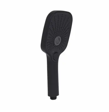 Лійка для ручного душу Qtap Gemini пластикова чорна матова (QTGEM43100260BLA50072)