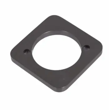 Декоративна накладка Qtap 5x477x477 Gemini латунна gunmetal black PVD для змішувача (QTGEM5477477GMB50091)