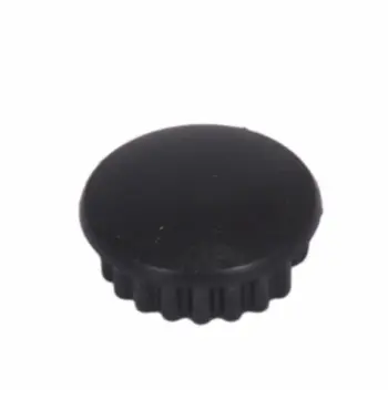 Заглушка ручки Qtap QTGEM53125BLA50199 Gemini пластикова чорна матова для змішувача для ванни 5, 3x12, 5 мм (QTGEM53125BLA50199)
