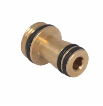 Футорка стійки Qtap QTGEM25616550260 Gemini латунна хромована для душової системи 25, 6х16, 5 мм (QTGEM25616550260)