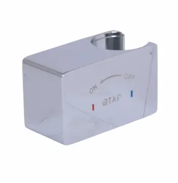 Ручка Qtap Inspai-Varius V00440701 латунна хромована для набору гігієнічного душу (QTINSVAR572279355CRM50341)