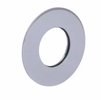 Декоративна накладка Qtap Inspai-Varius сталева хромована для картриджа гігієнічного душу (QTINSVAR69863698CRM50360)
