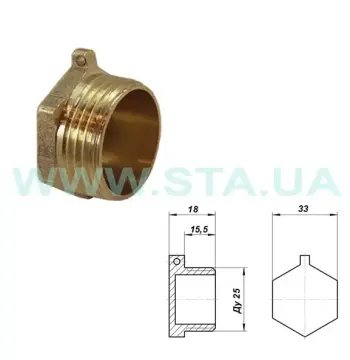 Заглушка 1" З STA