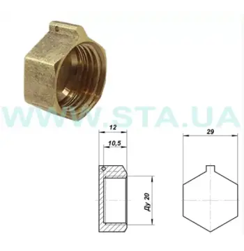 Заглушка 3/4" В STA