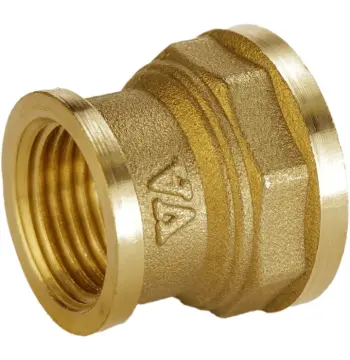 Муфта редукційна 3/4″х1/2″ВВ латунна полегшена А0306А