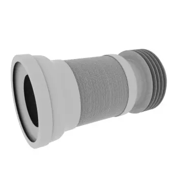 Гофра армована для унітазу Kronoplast ГА-55 Ø110, L=240-550 мм (FА001032-55)