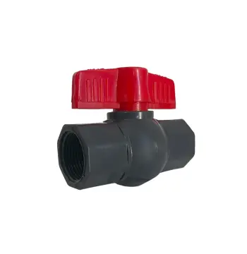 Кран ПВХ 3/4" ВВ (сірий)