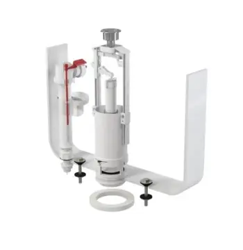 Сифон для раковины ALCA PLAST SA2000S 1/2" однокнопочный с функцией "СТОП" с нижним пластиковым выпуском