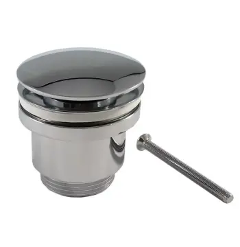 Донний клапан Frap F62, автомат, 1 1/4", хром