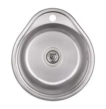 Кухонна мийка WEZER 4843(08) Satin 480x430x180 мм + сифон