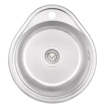Кухонна мийка WEZER 4843(08) Decor 480x430x180 мм + сифон