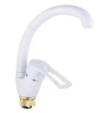 Змішувач для кухні WEZER YUB4-181-WHITE, білий