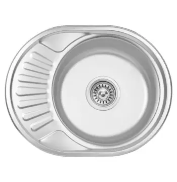 Кухонна мийка WEZER 5745(06) Deсor 570x450x160 мм + сифон