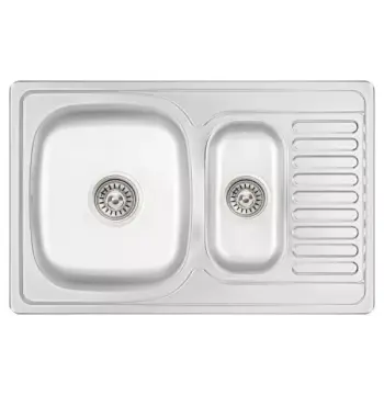 Кухонна мийка WEZER 7850(08) Deсоr 780x500x180 мм + сифон
