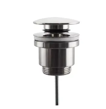 Донний клапан Frap F62-5, автомат, 1 1/4", сатин