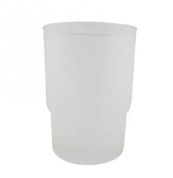 Склянка для зубних щіток Frap F752, скло, матовий