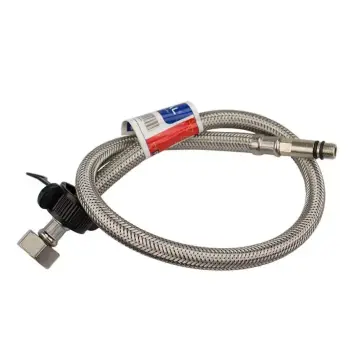 Гнучка підводка для змішувача ITAL Pro-Flex 80 см M10x1/2" довгий