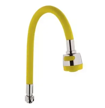 Гнучкий вилив для кухні WEZER WKC-058-YELLOW силіконовий жовтий (1038606)
