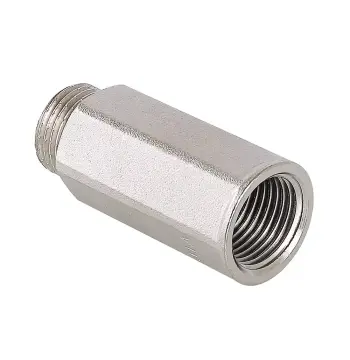 Подовжувач WEZER DN15 1/2" х 10 мм нікель