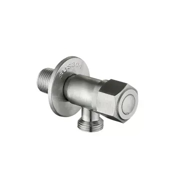 Кран приладовий WEZER SOL21A-16 1/2"x1/2" нержавіюча сталь