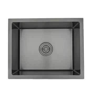 Кухонна мийка GAPPO GS5040-6 інтегрована 500x400 мм, нержавіюча сталь, поверхня PVD