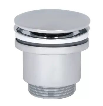 Донний клапан WEZER WHR-102, автомат, Ø63мм, 1 1/4", хром