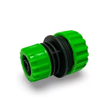 Муфта з'єднувальна 1/2" - 3/4" помаранч/салатова (UKR-066)