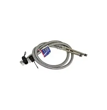 Шланг підведення ITAL PRO-FLEX з голкою 120мм М10*1/2" 0.8м