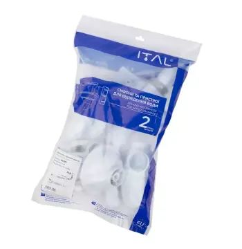 KT1117 кухня 3 1/2*40, різьб. телескоп. випуск, універсал. підкл. приладів, гофра 40*40/50