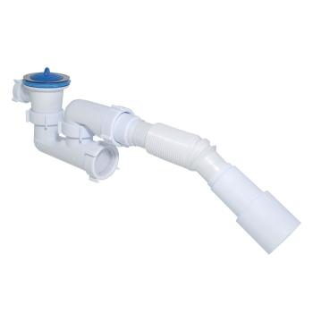 Сифон Waterstal А-82589 для душ. піддону регульов. 1 1/2″ 40/50 з гнучк. трубою