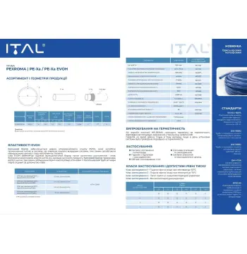 ITAL Therm EVOH PE-Xa 16x2.0 mm 600 м made in Portugal, коробка
