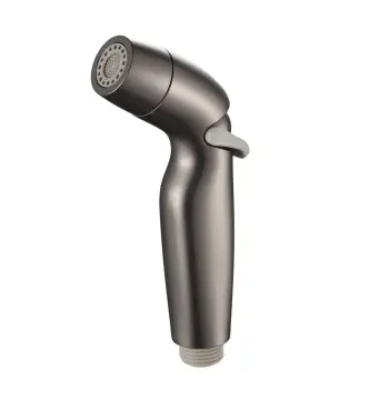 Лейка гигиеническая GAPPO G37-9 с регулировкой потока серая (Gungrey) ABS пластик