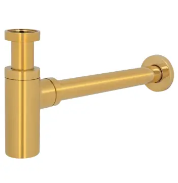 ITF 6009-3 сифон GOLD (DG) ITAL гайкa 1 1/4" вихід трубка 32мм, латунь (коробка)
