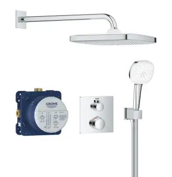 Душова система прихованого монтажу з термостатом Grohe Grohtherm (34871000)