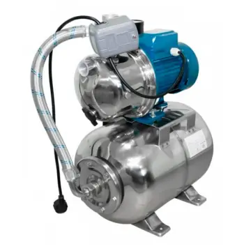 JET 100S Premium (МІДЬ) FORWATER (нерж) + SS 24L(нерж) станція (1,1кВт, Нmax=52м, Qmax=53л/хв)