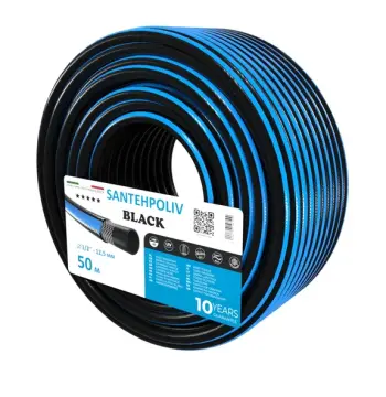 Шланг BLACK 1/2" x 50 м, 3х шар.
