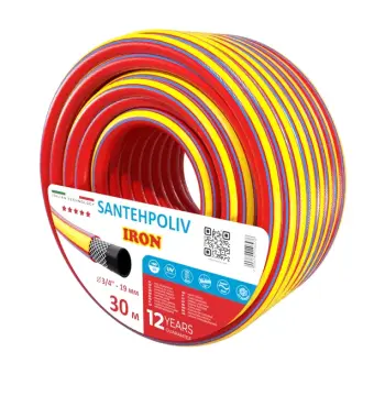 Шланг IRON 3/4" x 30 м, 3х шар.