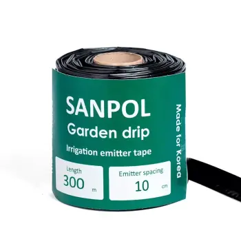Стрічка Garden Drip емітерна 8 mil 10см 1.38 л/год.