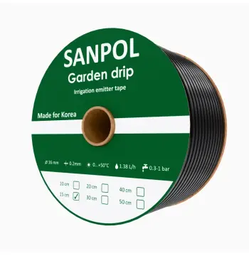Стрічка Garden Drip емітерна 8 mil 15см 1.38 л/год.