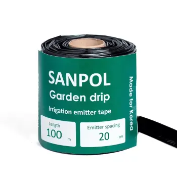 Стрічка Garden Drip емітерна 8 mil 20см 1.38 л/год.