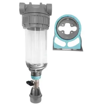 Колба самопромивного фільтра Ecosoft 1/2", 2,5"х10", 8 бар 3P PET FCPP3P0510/G118