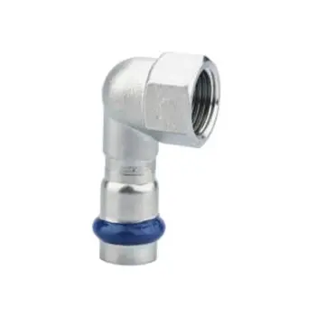 Кутник короткий ASG INOX тип V press steel ВВ ф 28х3/4" 90°