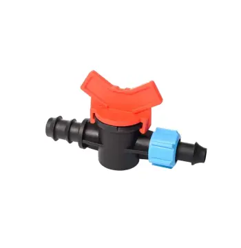 Кран стартовий с піджимом для крапельної трубки SantehPlast SL 011-2B