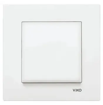 Вимикач VIKO Karre 1 клавіша 90960001